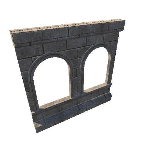 Wall Archway Windows 1A